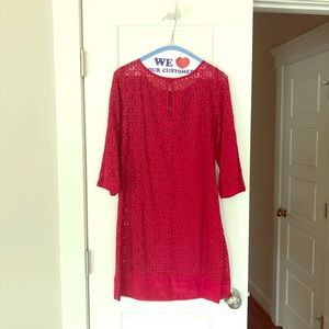 Red Lace Dress